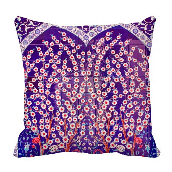 18x18-Inch Trademark Fine Art Turkish Tile I by Jodi Fuchs 18x18-Inch Trademark Fine Art Turkish Tile I by Jodi Fuchs